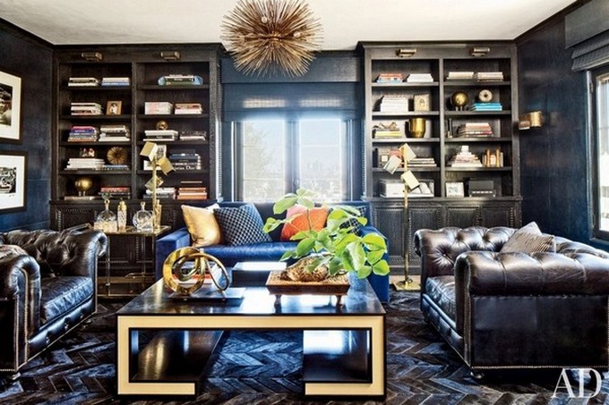 The chevron pattern is made up the consecutive V pattern, and actually has origins in military uniforms. And this a beautiful modern rug!