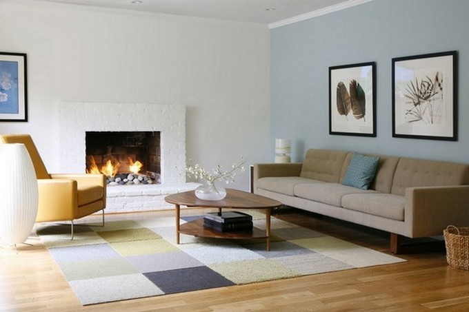 A modern rug embellishes any room and adds a personal touch to every interior.