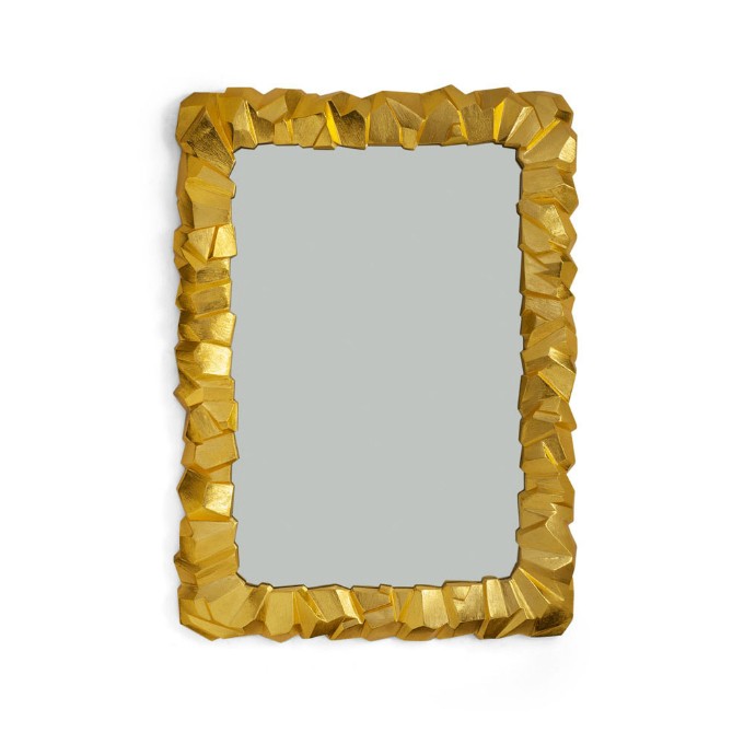 Michael Aram’s Rock Collection, wall mirror, modern mirror, convex mirror, venetian mirror, luxury, 2016 trends, inspiration