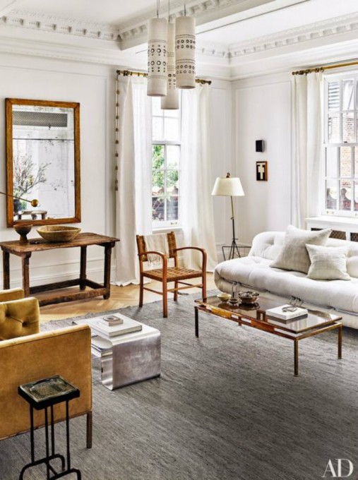 Top interior designers- Nate Berkus interior design lounge New York Home