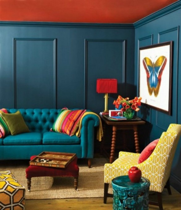 Deco NY-Amazing blue living rooms