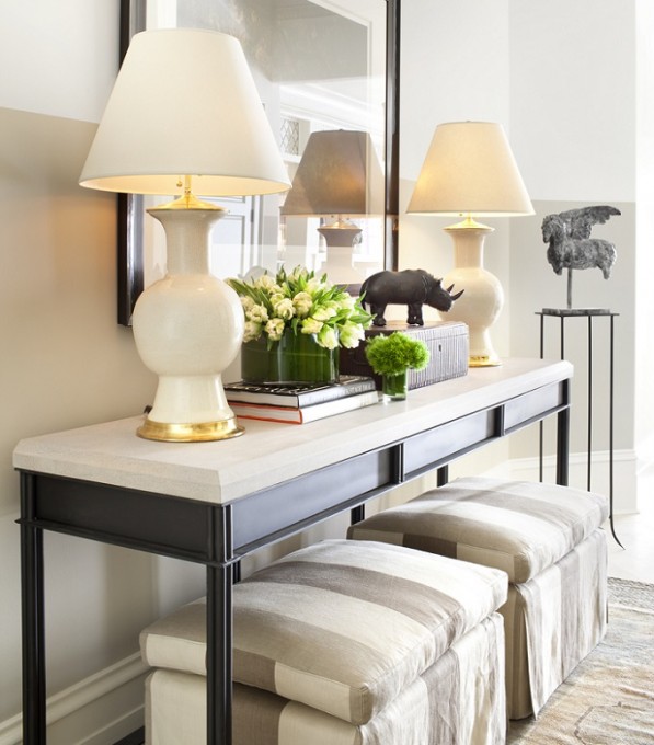 Top 20 Console Tables For A Modern Entryway, Contemporary Entry Tables And Consoles